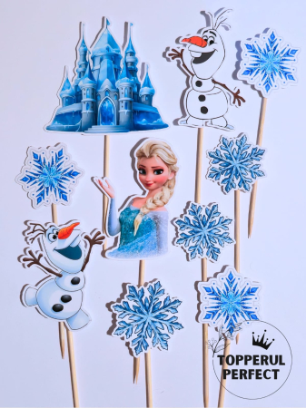 Toppere Elsa - Set Toppere Elsa Fulgi de Zapada