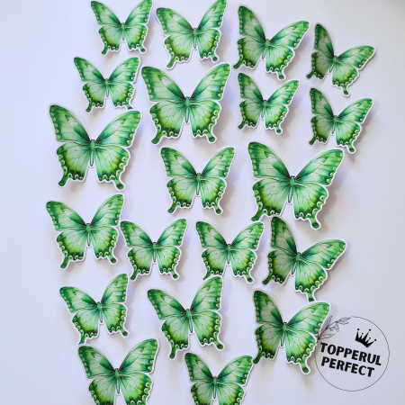 Fluturi - Set Fluturi Verzi