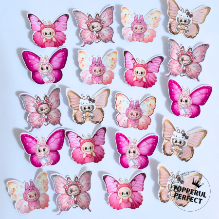 Fluturi cu Personaje - Set Fluturi cu Labubu