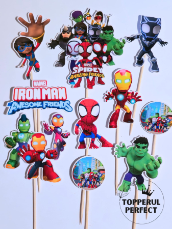 Toppere Eroi - Set Toppere Spidey and his Amazing Friends 1