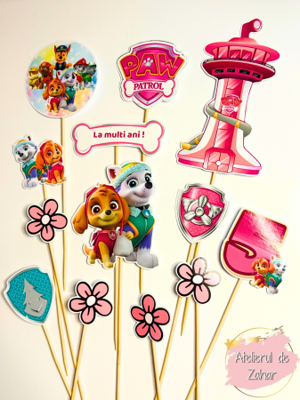 Toppere Paw Patrol - Set Toppere Paw Patrol Fete