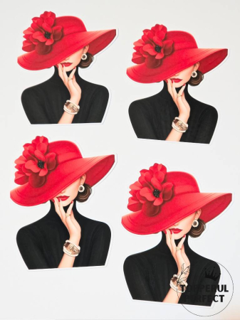 Toppere Femei - Set Toppere Siluete Frontale Femei