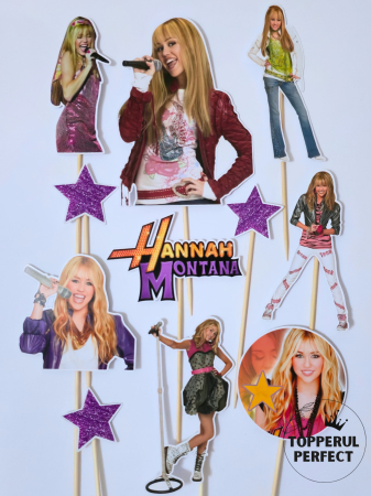 Toppere Desene Animate - Set Toppere Hannah Montana