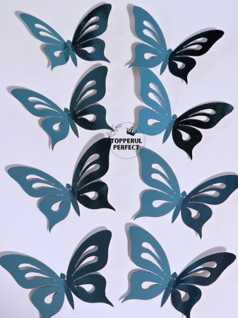 Fluturi - Set Fluturi Oglinda Albastri Deschis