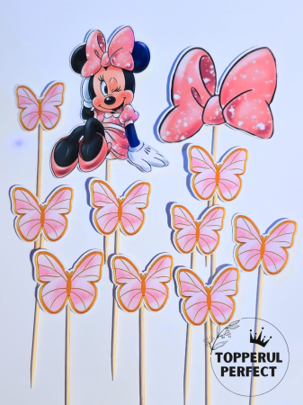 Toppere Minnie & Mickey - Set Toppere Minnie Mouse Fundita