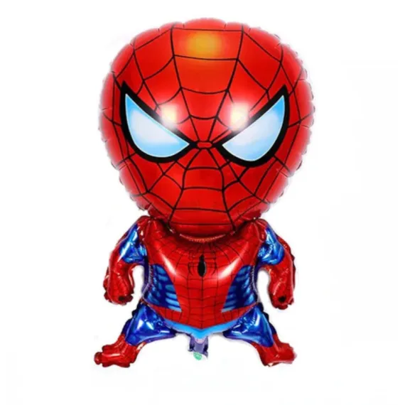 Articole Petrecere - Baloane SpiderMan din Folie - Decoratiuni pentru Petreceri Copii si Aniversari Supereroi