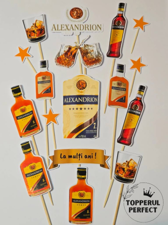 Toppere Torturi - Set Toppere Alexandrion