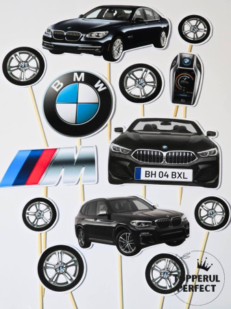 Toppere Baieti - Set Toppere BMW negru