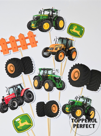 Toppere Meserii - Set Toppere Tractoare Mari