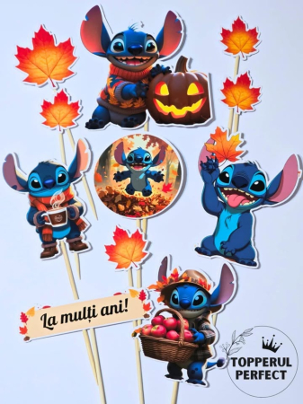 TOAMNA - Toppere Tort Stitch Toamna - Decoratiuni si Decor Tort Tematic