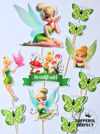 Toppere Printese - Set Toppere Tinker Bell