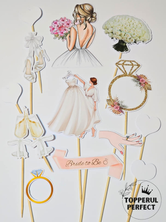 Toppere Nunta - Set Toppere Nunta Mireasa