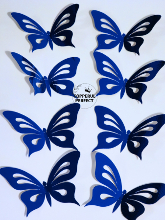 Fluturi - Set Fluturi Oglinda Albastri