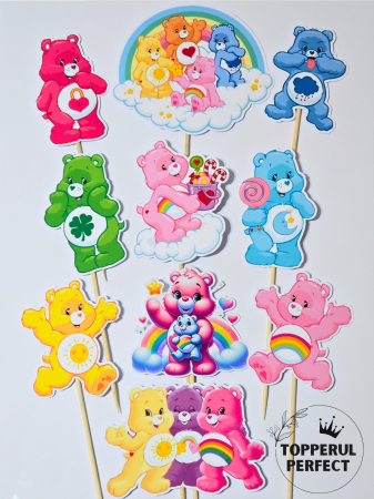 Toppere Animale - Set Toppere Ursi Colorati