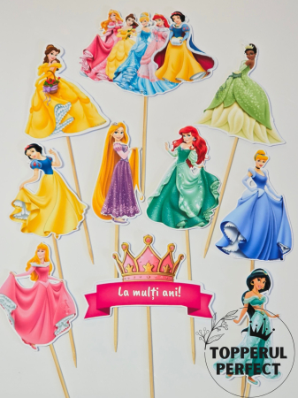 Toppere Printese - Set Toppere Printese 1