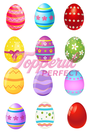 Vafe - Vafa Imprimata Oua de Paste 2