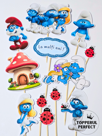 Toppere Desene Animate - Set Toppere Strumfii