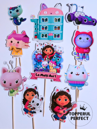 Toppere Desene Animate - Set Toppere Gabbys dollhouse