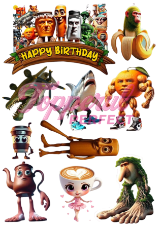 Diverse - Vafa Imprimata Brainrot