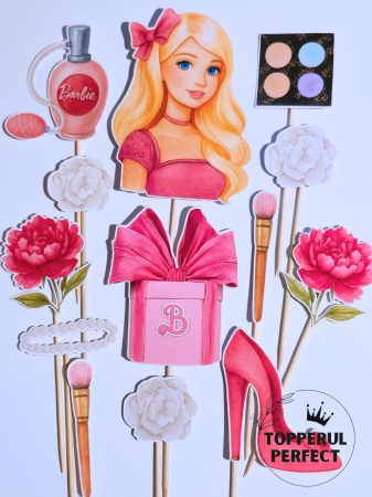 Toppere Barbie - Set Toppere Barbie Machiaje