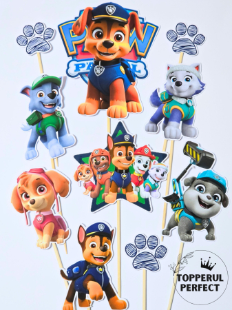 Toppere Animale - Set Toppere Paw Patrol Chase
