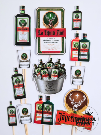 Toppere Torturi - Set Toppere Jägermeister Bautura pentru Barbati