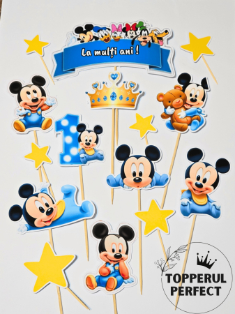 Toppere Desene Animate - Set Toppere Mickey Mouse Bebe