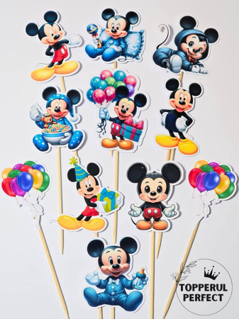 Toppere 1 an baieti - Set Toppere Mickey Mouse 3