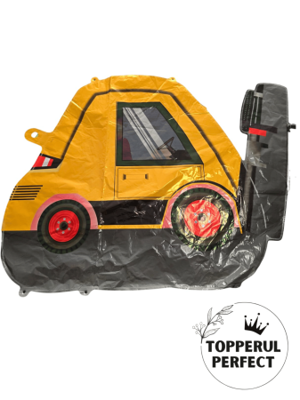 Articole Petrecere - Balon Folie Motostivuitor - Decoratiuni pentru Petreceri Copii si Aniversari cu Utilaje