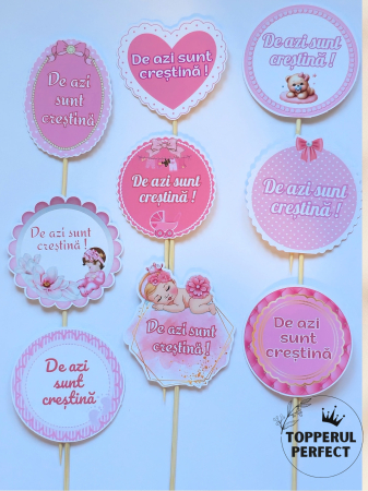 Toppere Etichete - Set Toppere De Azi Sunt Crestina