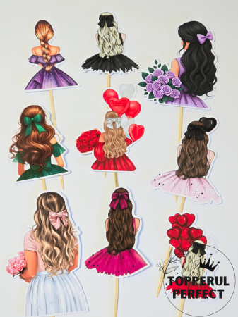 Toppere Femei - Set Toppere Siluete Femei 2