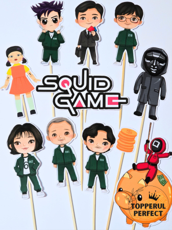 Toppere Baieti - Set Toppere Squid Game