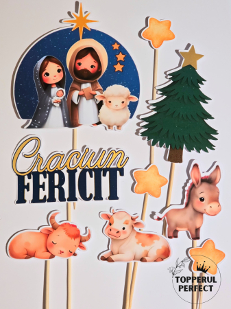 Toppere Craciun - Set Toppere Craciun Isus