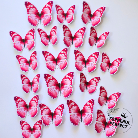 Fluturi - Set Fluturi Roz