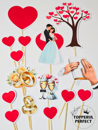 Toppere Nunta - Set Toppere Nunta 1