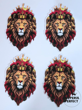 Toppere Siluete - Set Siluete Leu Frontal