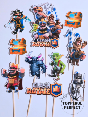 Toppere Baieti - Set Toppere Clash Royale