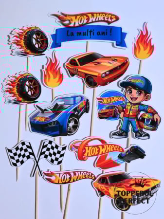 Toppere Torturi - Set Toppere Hot Wheels