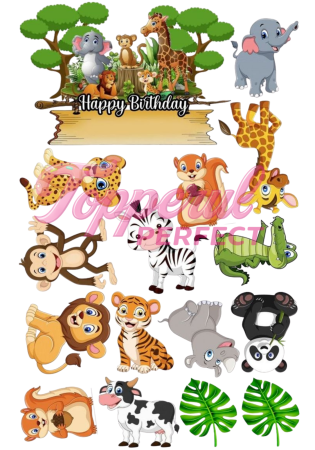 Vafe - Vafa Imprimata Animale Jungla