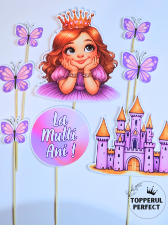 Toppere Printese - Set Toppere Printesa Mov