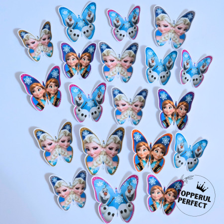 Toppere Elsa - Set Fluturi cu Elsa