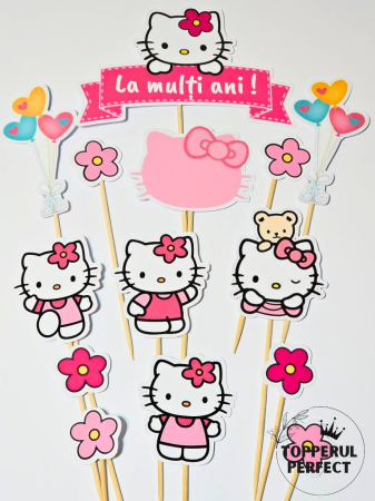 Toppere 1 an fete - Set Toppere Hello Kitty 2