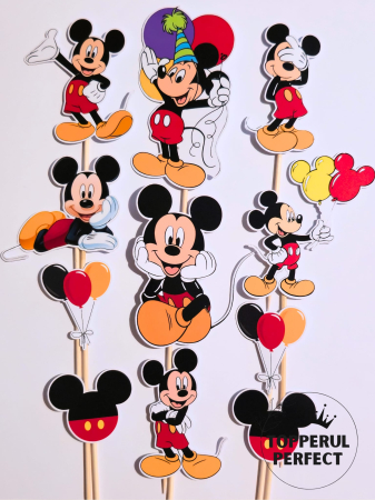 Toppere Minnie & Mickey - Toppere Tort Mickey Mouse Disney – Decor Tort Disney