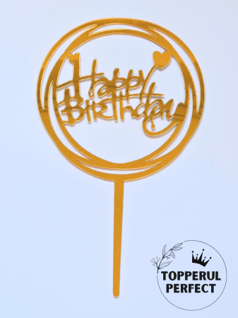 Happy Birthday - Topper Happy  Birthday 1