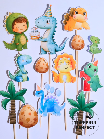 Toppere Animale - Set Toppere Dino
