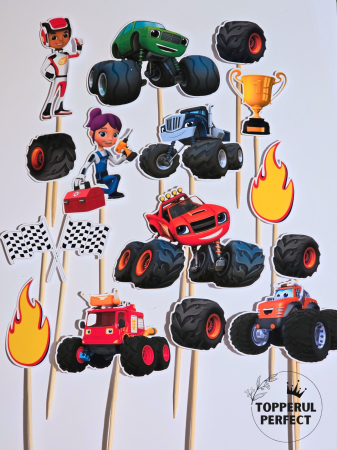 Toppere Masini - Set Toppere Monster Truck