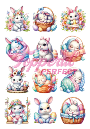 Vafe - Vafa Imprimata Iepurasi de Paste