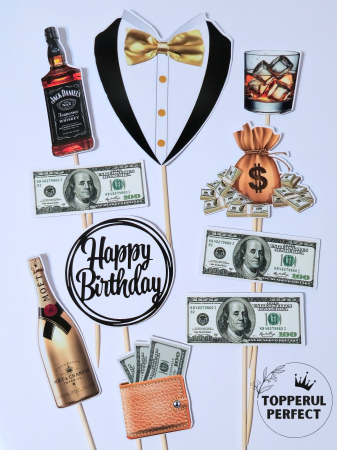 Toppere Bani - Set Toppere Barbati + Costum