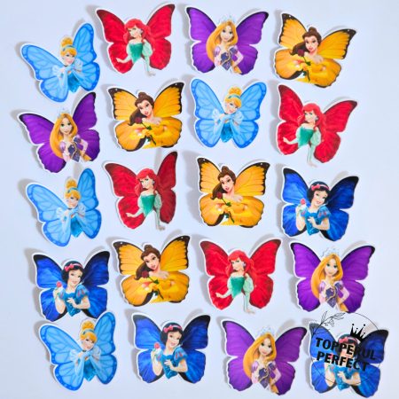 Toppere Printese - Set Fluturi cu Printese