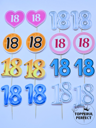 Cifre - Set Toppere Cifra 18